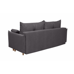 Диван кровать Бернард пантограф (велюр dark gray)