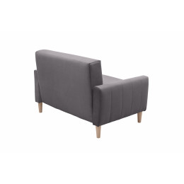 Диван аккордеон Морти (велюр dark gray)