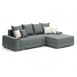 Диван угловой Морфей (велюр 810-19 + 810-2)